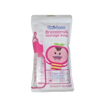 UNILOVE Uni-Love Breastmilk Storage Bag 200ml x 30 Bags