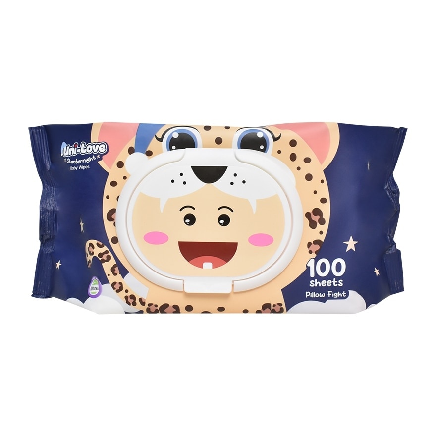 Uni-Love Slumbernight Wipes Pillow Fight 100's