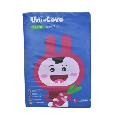 UNILOVE Uni-Love Airpro Baby Diaper (X-Large) 64's