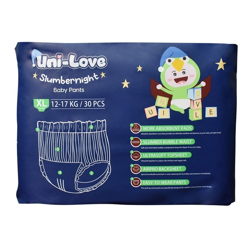 Uni-Love Slumbernight Baby Pants (XL) 30's