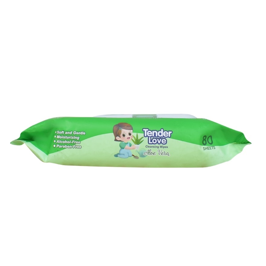 Tender Love  Cleansing Wipes (Lady Aloe Vera) 80's