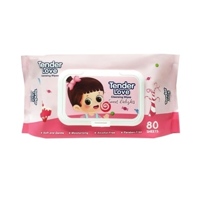 UNILOVE Tender Love  Cleansing Wipes (Lady Sweet Delights) 80's