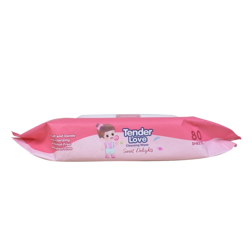 Tender Love  Cleansing Wipes (Lady Sweet Delights) 80's