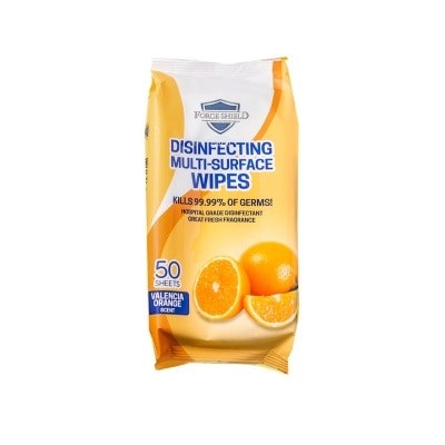 UNILOVE Force Shield Valencia Orange Disinfecting Wipes 50's