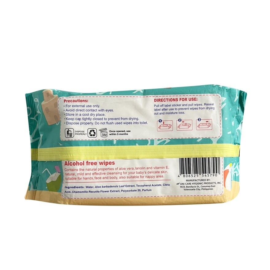 Uni-Love Baby Wipes Summer Boy 100's