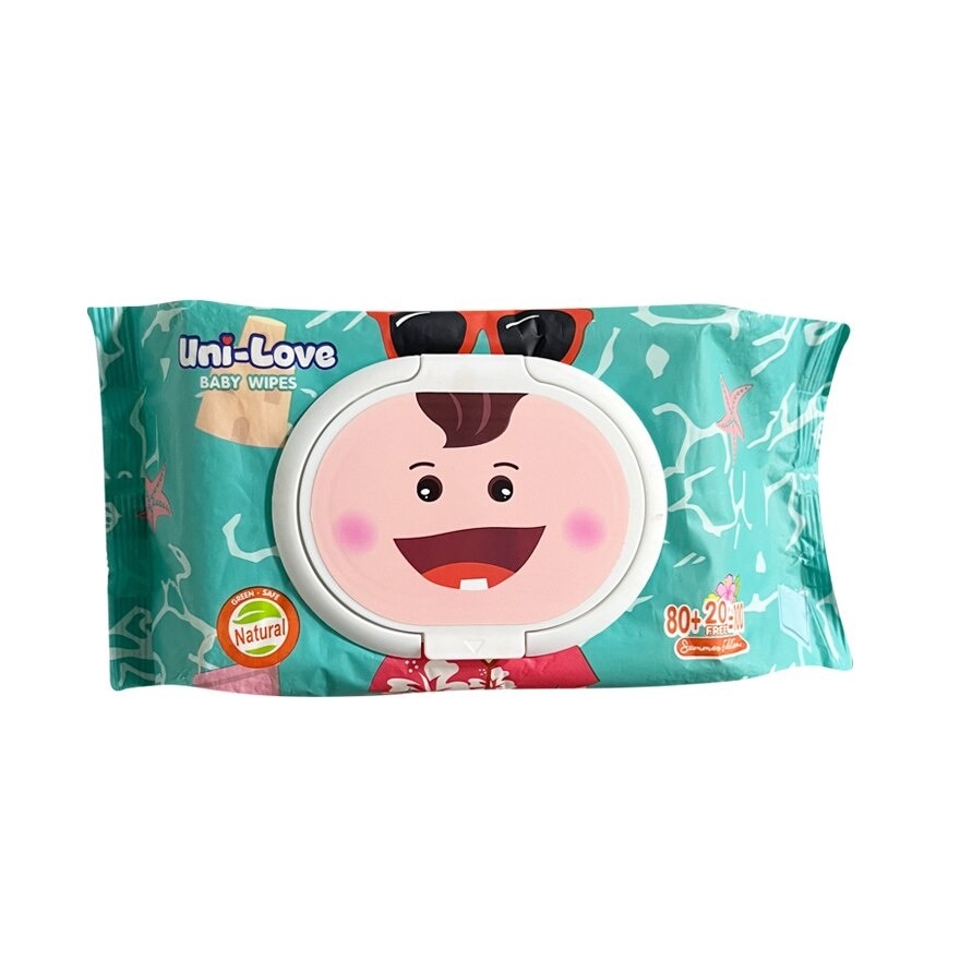 Uni-Love Baby Wipes Summer Boy 100's