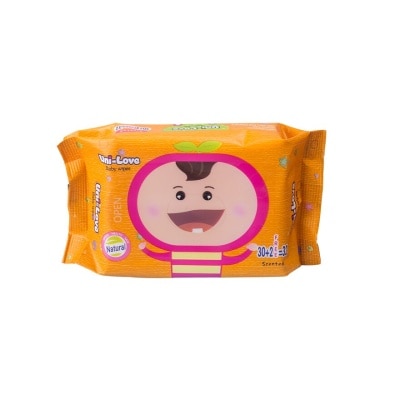 UNILOVE Uni-Love Scented Baby Wipes 32's