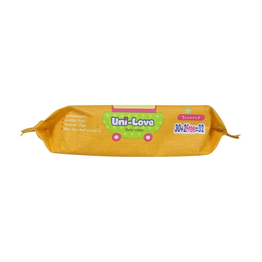 Uni-Love Scented Baby Wipes 32's