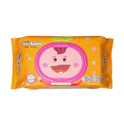 UNILOVE Uni-Love Scented Baby Wipes 100's