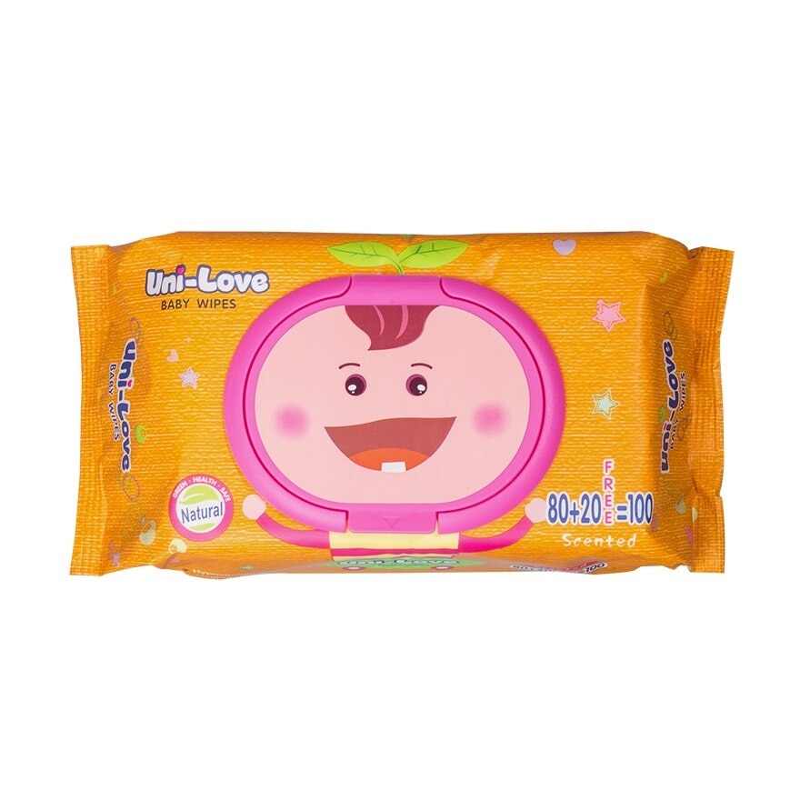 Uni-Love Scented Baby Wipes 100's