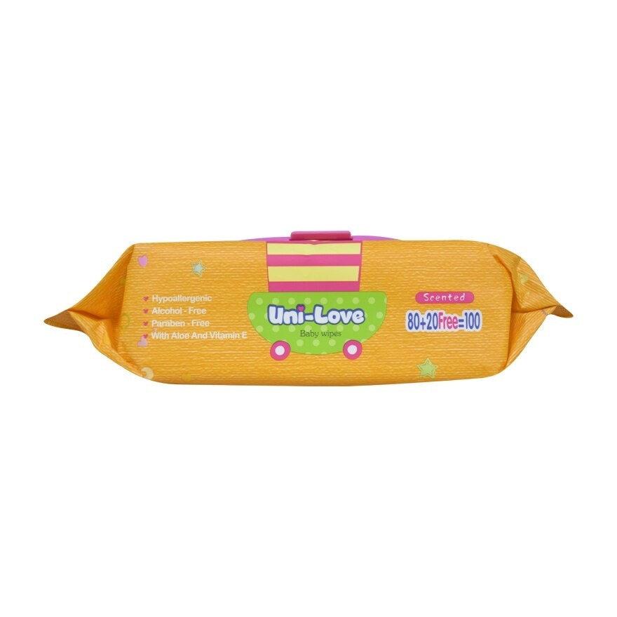 Uni-Love Scented Baby Wipes 100's