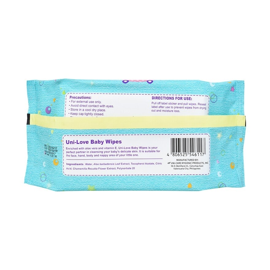 Uni-Love Unscented Baby Wipes 80's