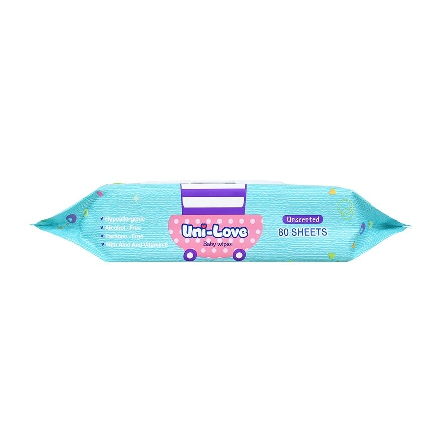 Uni-Love Unscented Baby Wipes 80's