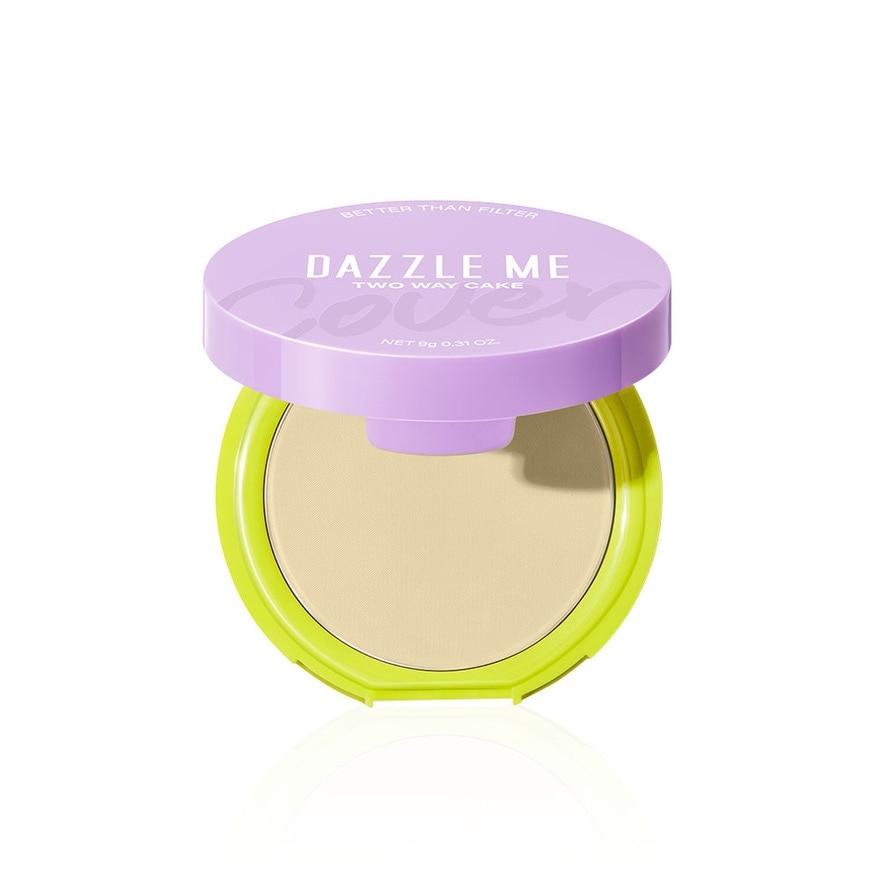 DAZZLE ME Better Than Filter Double Kill Two Way Cake Powder - C03 Cool Vanilla 9G