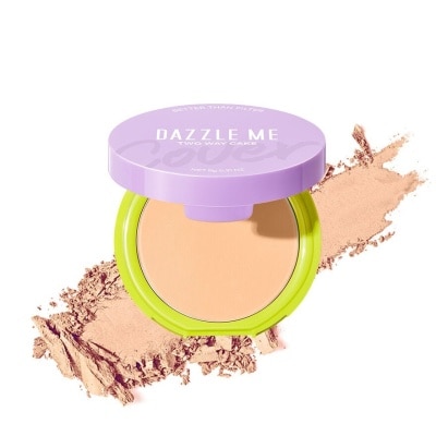 DAZZLE ME DAZZLE ME Better Than Filter Double Kill Two Way Cake Powder - W05 Warm Caramel 9G