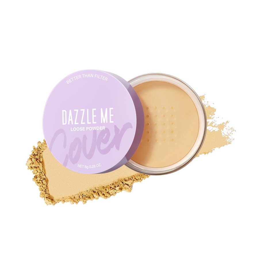 DAZZLE ME Better Than Filter Fixed Loose Powder - 03 Medium Sand 8G