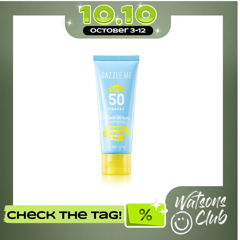 DAZZLE ME Attack on Sun Uv Protection Essence Sunscreen Gel 40G image