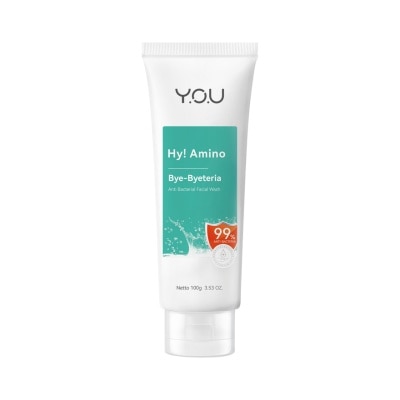 YOU Y.O.U Hy! Amino Bye-Byeteria Anti-Bacterial Facial Wash 100G