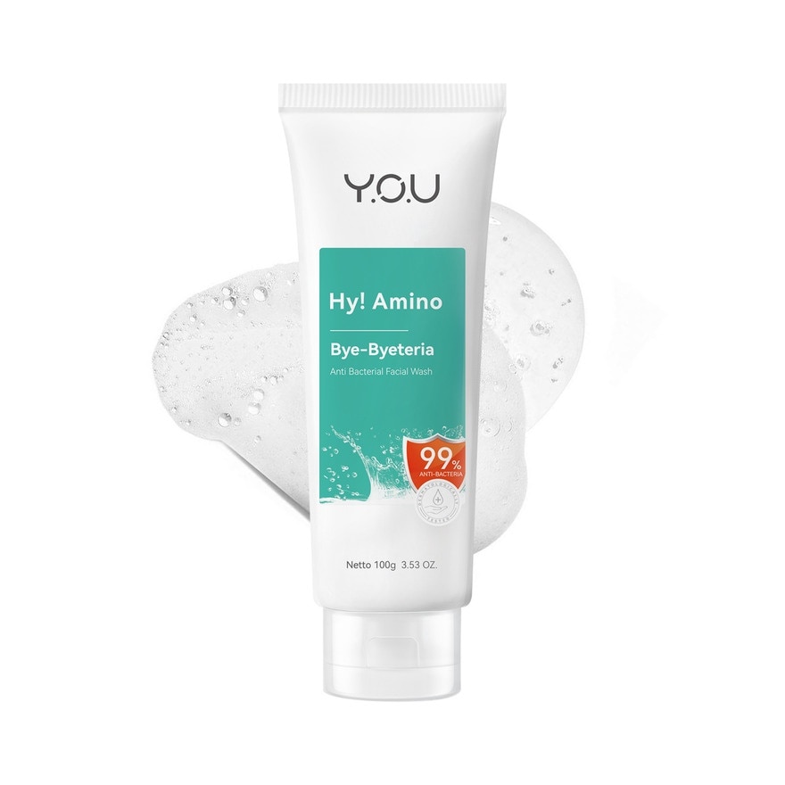 Y.O.U Hy! Amino Bye-Byeteria Anti-Bacterial Facial Wash 100G