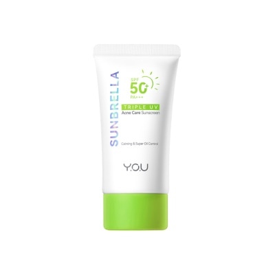 YOU Y.O.U Sunbrella Triple Uv Acne Care Sunscreen Spf 50+ Pa++++ -30ml