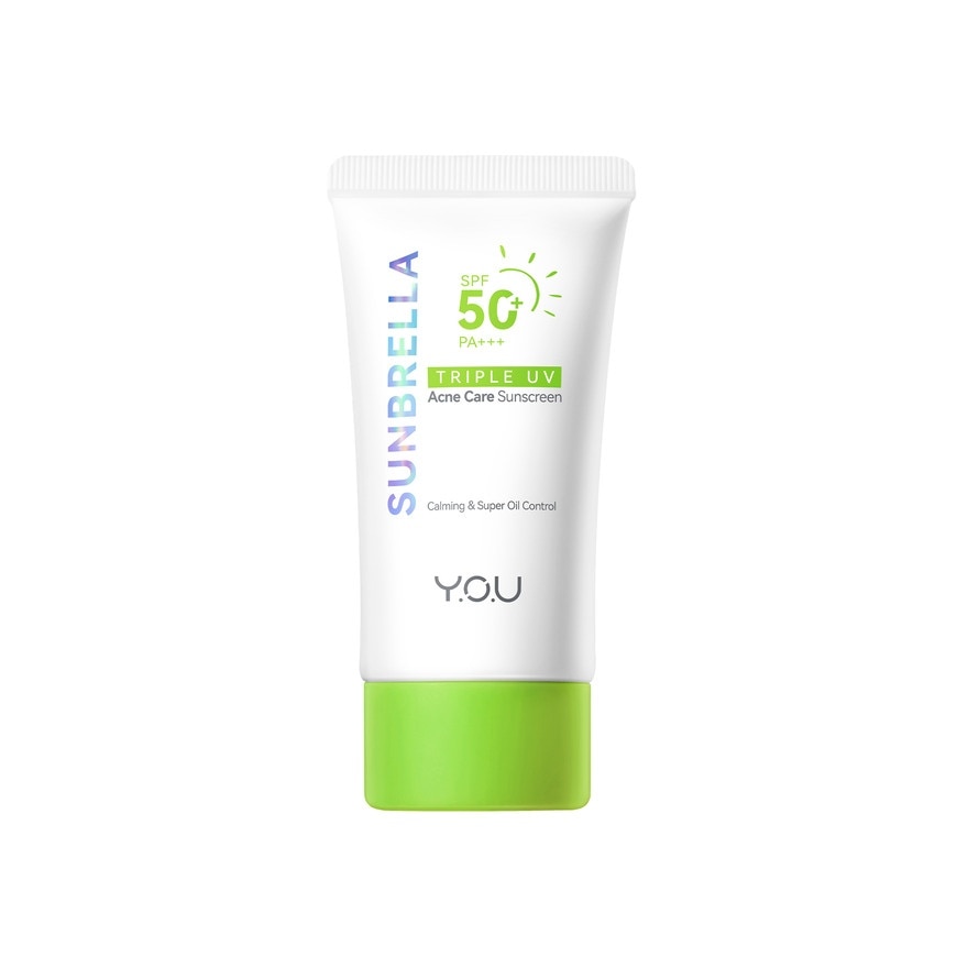 Y.O.U Sunbrella Triple Uv Acne Care Sunscreen Spf 50+ Pa++++ -30ml