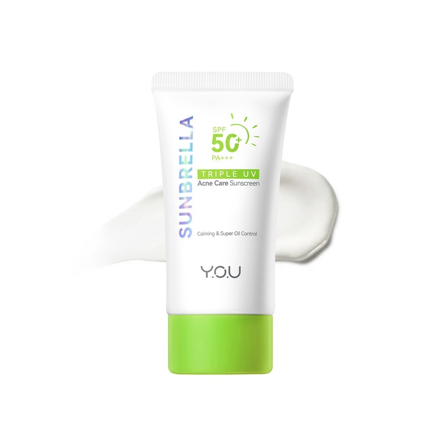 Y.O.U Sunbrella Triple Uv Acne Care Sunscreen Spf 50+ Pa++++ -30ml