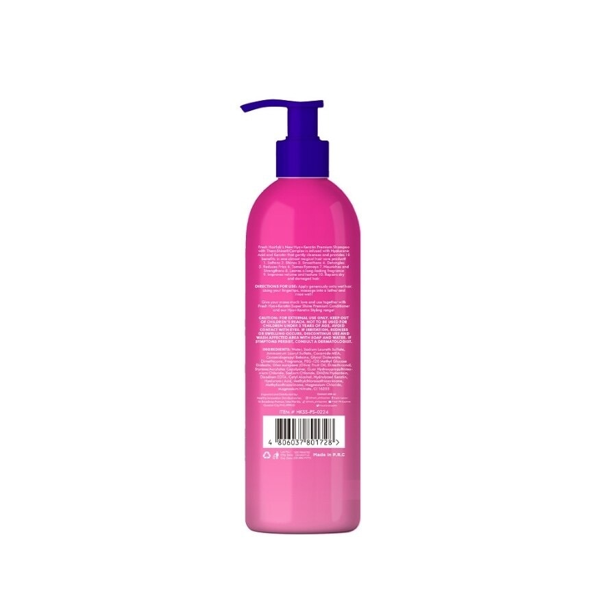 FRESH Hairlab Hya Keratin Super Shine Premium Shampoo 220ml