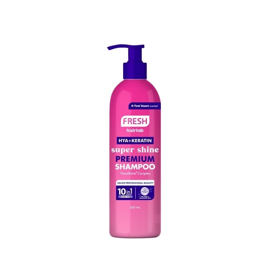 FRESH Hairlab Hya Keratin Super Shine Premium Shampoo 220ml