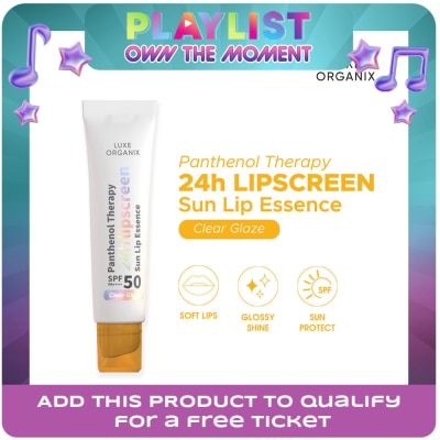 LUXE ORGANIX - LUXE ORGANIX Panthenol Therapy 24H Lipscreen Sun Lip Essence SPF 50+ PA++++ 10g