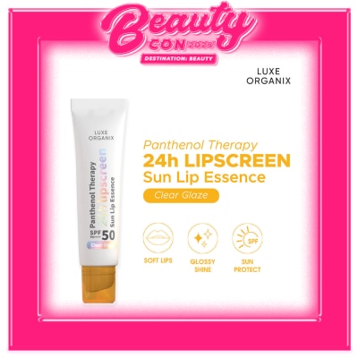LUXE ORGANIX LUXE ORGANIX Panthenol Therapy 24H Lipscreen Sun Lip Essence SPF 50+ PA++++ 10g