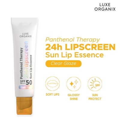 LUXE ORGANIX LUXE ORGANIX Panthenol Therapy 24H Lipscreen Sun Lip Essence SPF 50+ PA++++ 10g