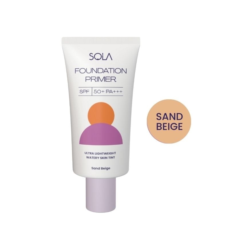 Sola Foundation Primer Spf50+++ 30Ml Sand Beige