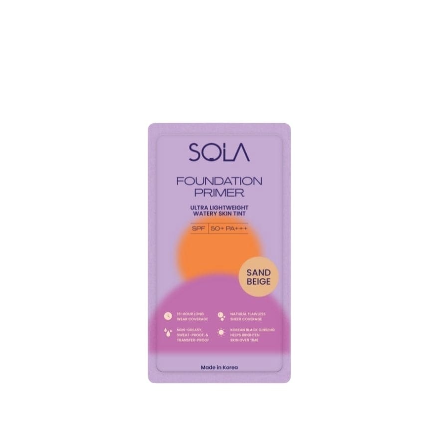 Sola Foundation Primer Spf50+++ 7Ml Sand Beige