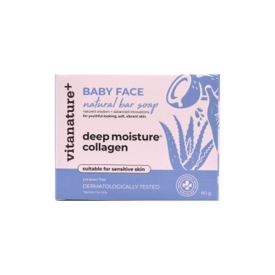 VITANATURE Vitanature+ Baby Face Natural Bar Soap 80g