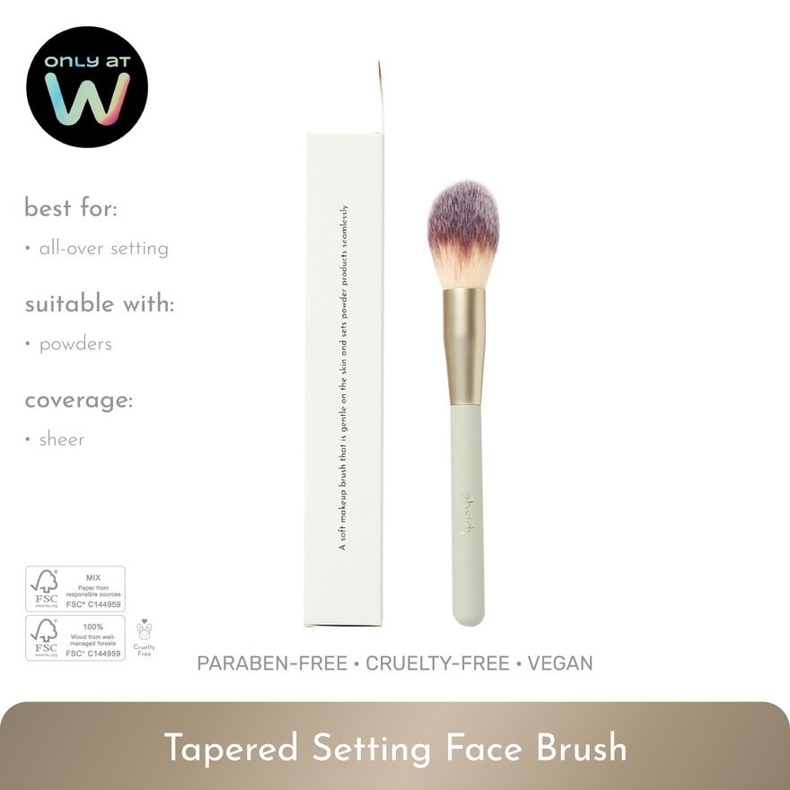 Absidy Tapered Setting Face Brush