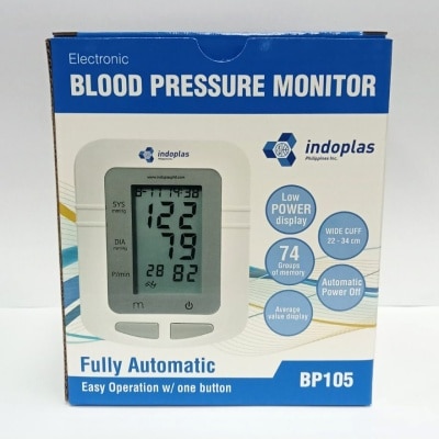 INDOPLAS Electronic Blood Pressure Monitor BP105