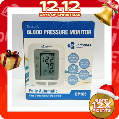 INDOPLAS Electronic Blood Pressure Monitor BP105