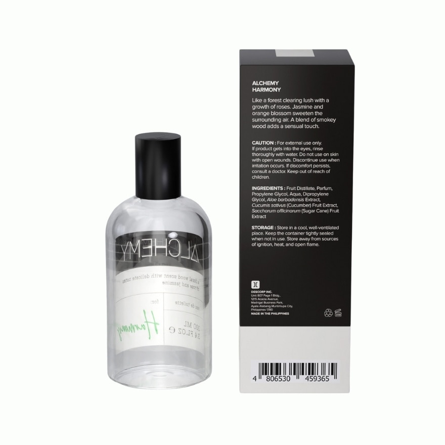 ALCHEMY Harmony Eu de Toilette 100ml