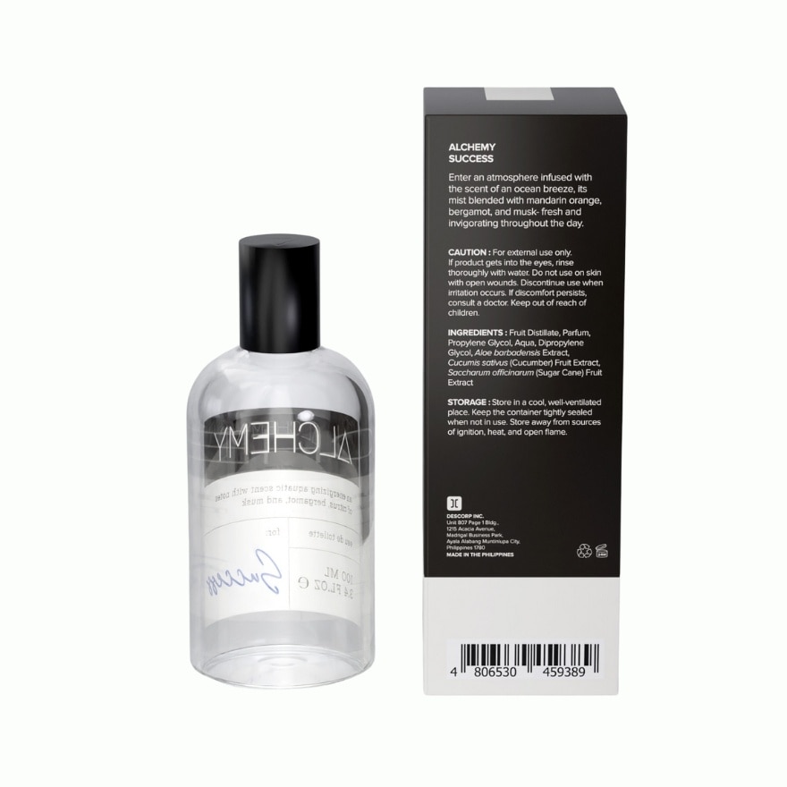 ALCHEMY Success Eu de Toilette 100ml