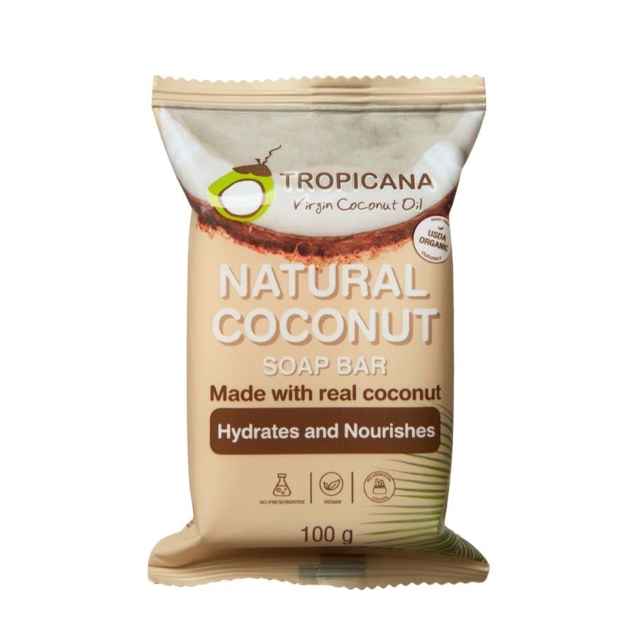 Tropicana Natural Coconut Soap Bar 100g