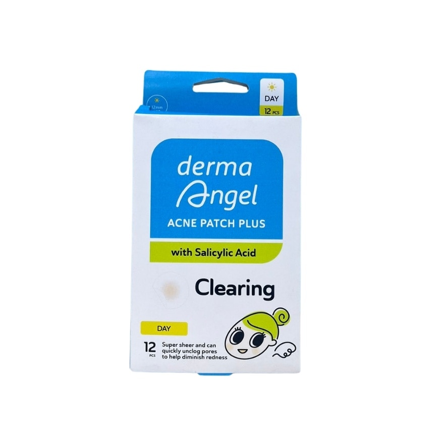 DERMA ANGEL Acne Patch Plus With Salicylic Acid 12s