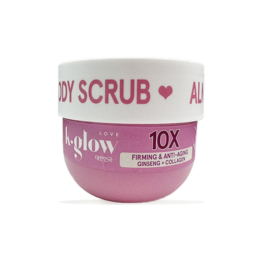 K GLOW Almond Body Scrub Ginseng Collagen 300ml