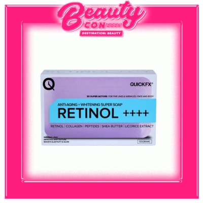 QUICKFX QUICKFX Anti-Aging Whitening Retinol 5uper Soap 135g