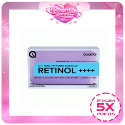 QUICKFX - QUICKFX Anti-Aging Whitening Retinol 5uper Soap 135g