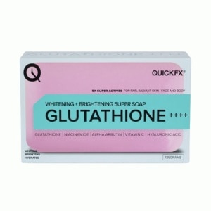 glutathione soap watsons QUICKFX, QUICKFX Whitening Brightening Glutathione 5uper Soap 135g