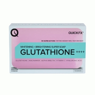 QUICKFX QUICKFX Whitening Brightening Glutathione 5uper Soap 135g