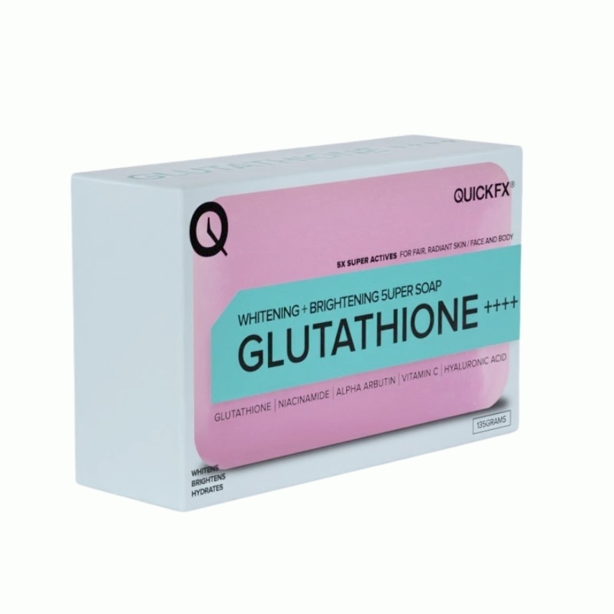 QUICKFX Whitening Brightening Glutathione 5uper Soap 135g