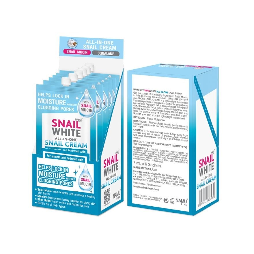 SNAILWHITE All In One Snail Cream 7ml