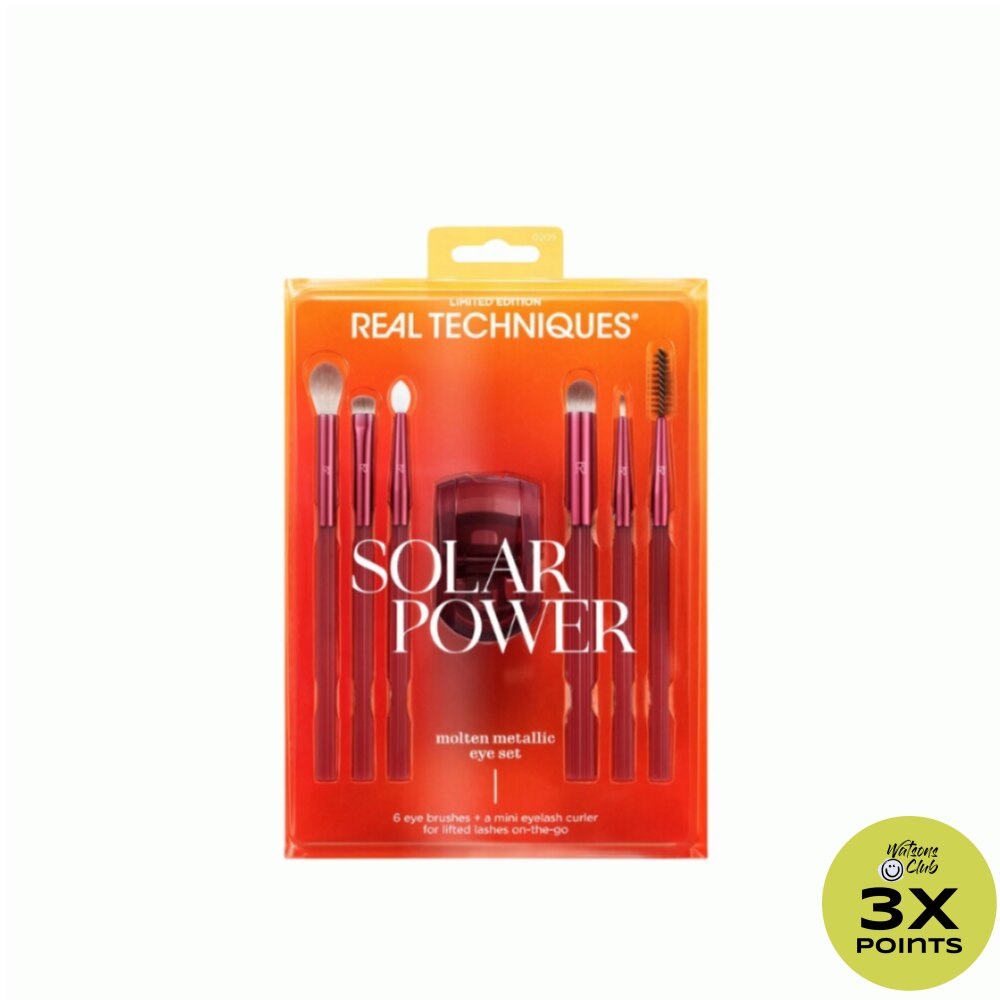 REAL TECHNIQUES Solar Power Molten Metallic Eye Set