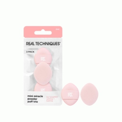 REAL TECHNIQUES REAL TECHNIQUES Mini Miracle Powder Puff Trio